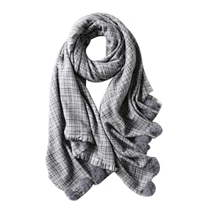 New autumn and winter versatile lovely girl's  warm tassel scarf