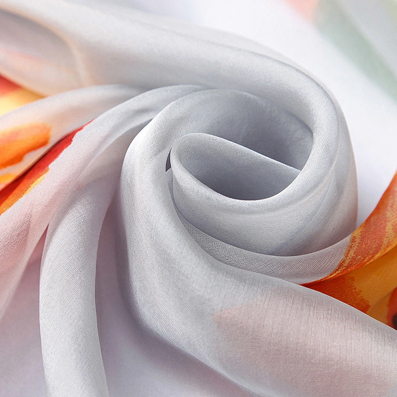 Merino wool mens scarf fashion baju muslim screen printing silk scarf