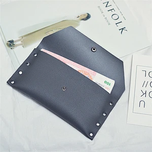 Natural PU Leather Wallet Women Useful Multi Card Wallets Cheap Long Wallet