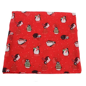 New style Christmas with encrypted penguin scarf for children