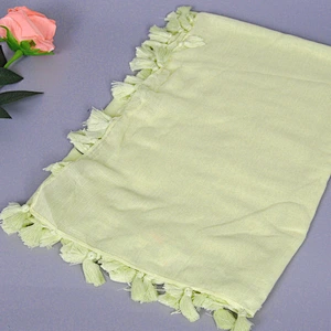 2019 Women Hijab Shawls Free Patterns Hijab Cotton Scarf Wholesale China