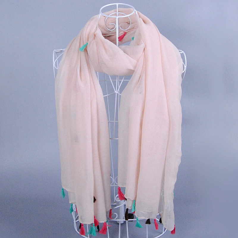 2018 Latest Women Fashion Chiffon Scarf Ladies Silk Scarf