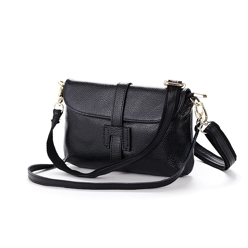 High quality lady shoulder bag wholesale leather women crossbody messenger bag