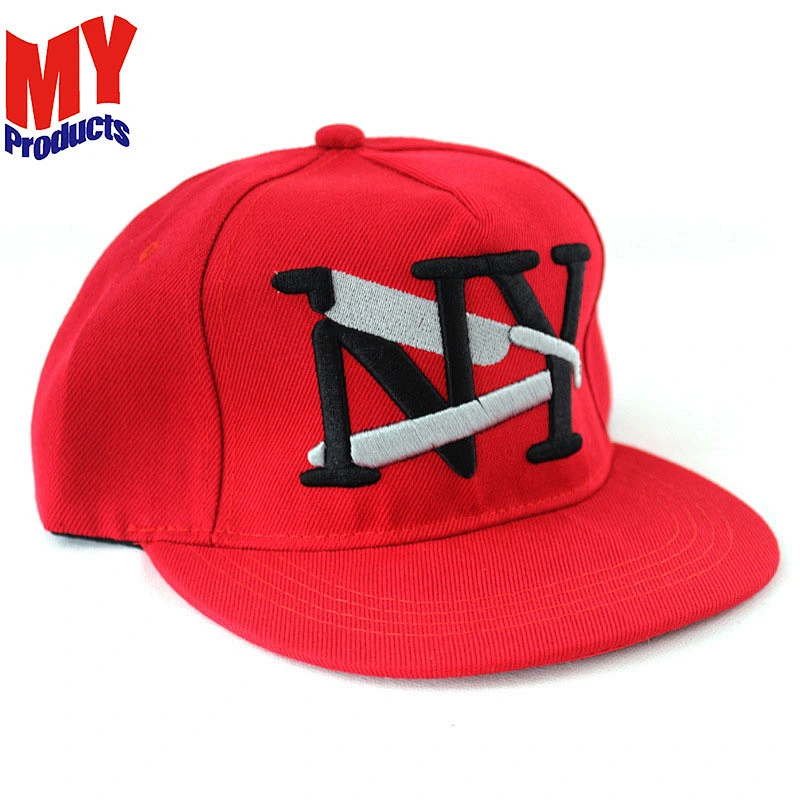 Factory Sales Custom Flat Bill Hip Hop Snapback Hat And Cap