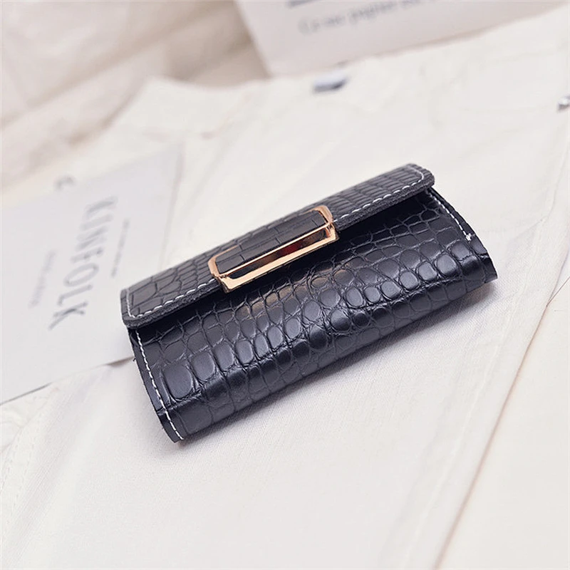 Girls & Lady Wallets Short Handle Purse Coin Card Case Mini Change Purse