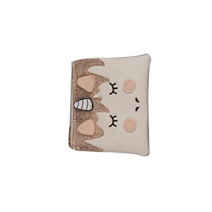 Custom New Fashion Mini Zipper Paillette Zero Wallet For Girls Coin Purse