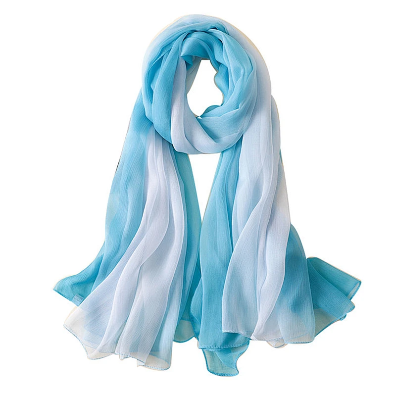 Wholesale China fashion spring scarves custom print silk scarf shawl