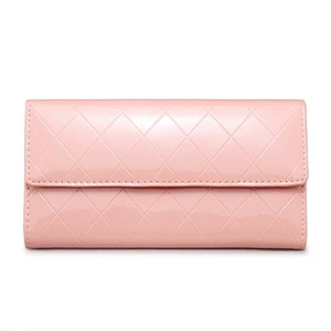Fashion lady hand bag women wallet pu leather clutch purse wallets