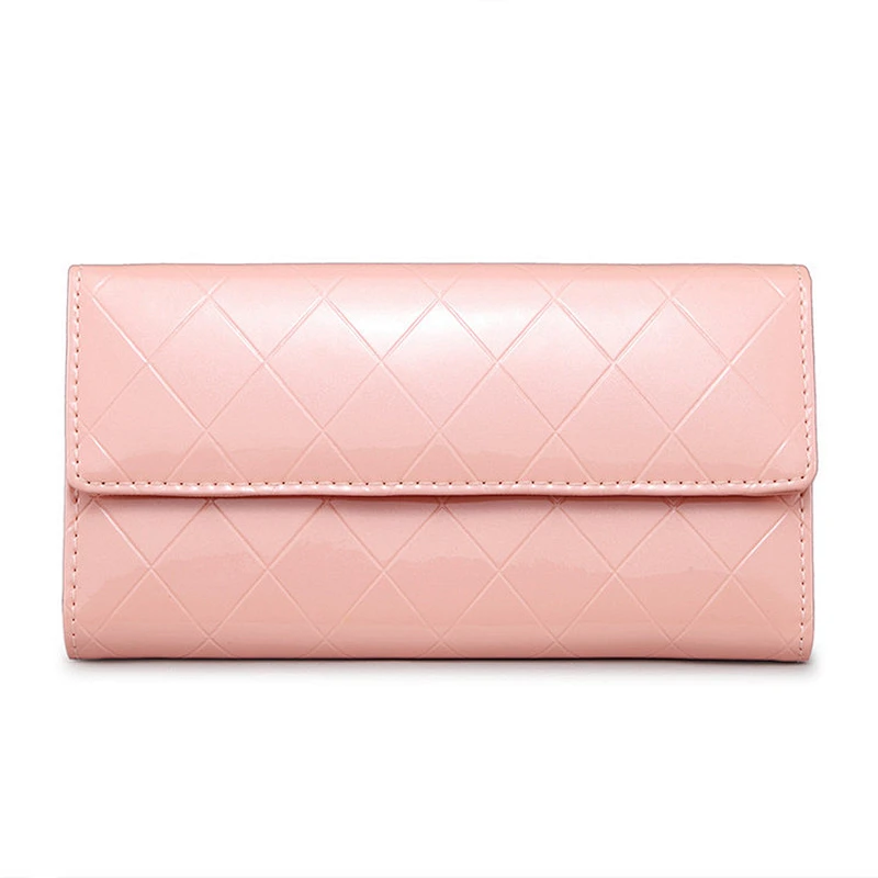Fashion lady hand bag women wallet pu leather clutch purse wallets