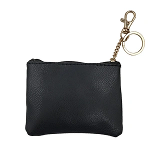 New Sling Sequins Leather Coin Wallet Women Key Chain Coin Purse