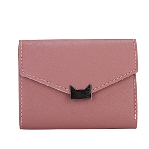 New Trendy Lovely Mini Wallet Purse Girl Fancy Short Wallets