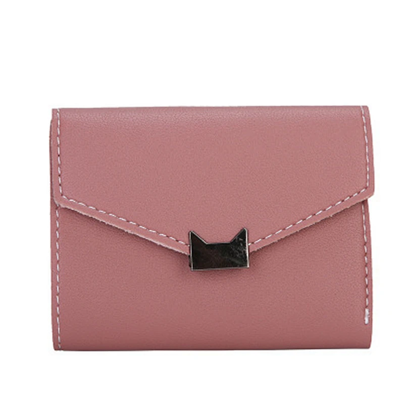 New Trendy Lovely Mini Wallet Purse Girl Fancy Short Wallets