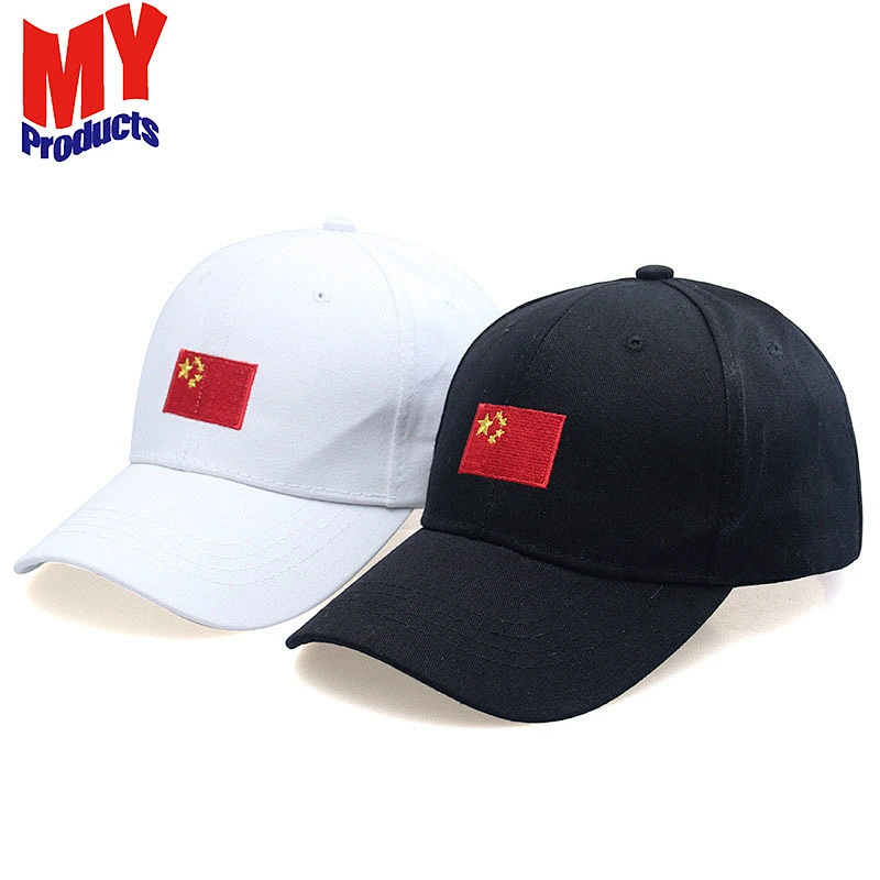 Quality China flat bill blank 5 panel snapback hat with leather strap Logo Embroidery Cap