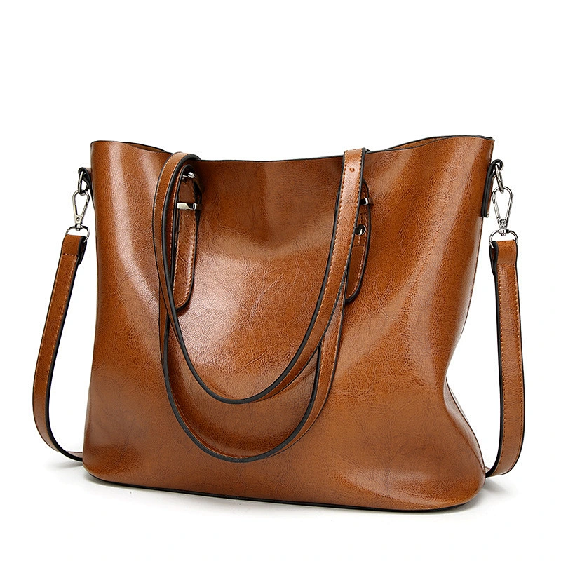 Fashion Designer PU Leather Material Casual Women Handbag Wholesale