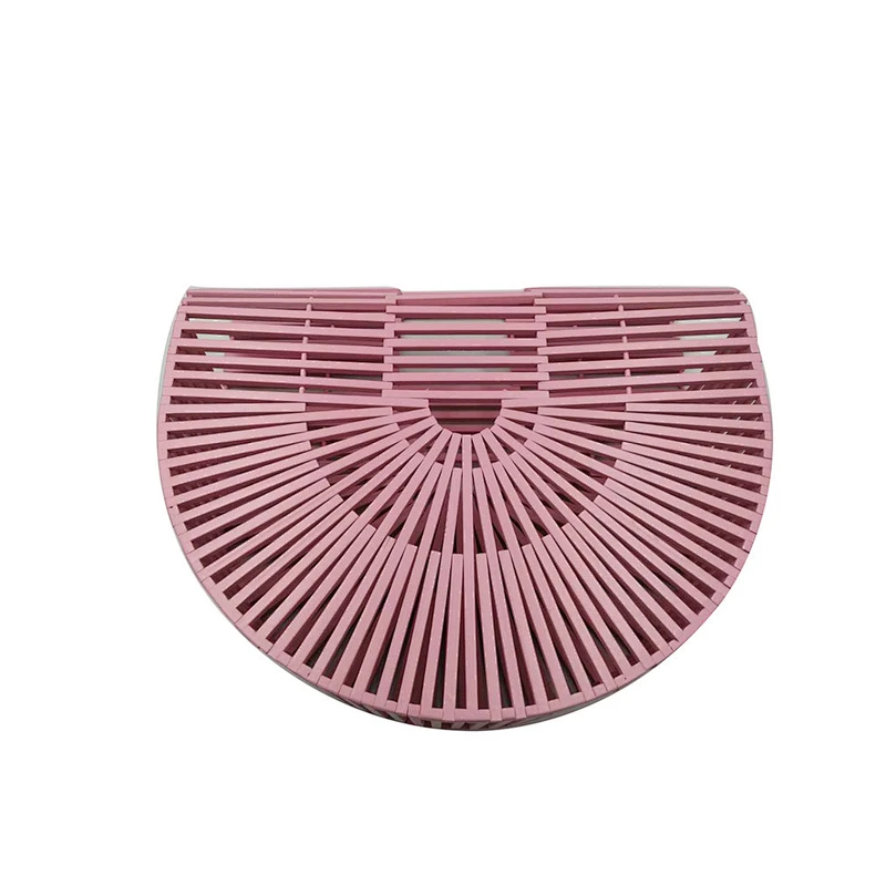 Wholesale hot sale fashion ladies straw bucket bag beach tote bag