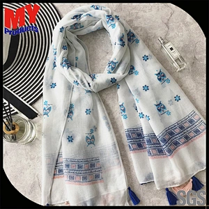 Fine China Brands Women Hijabs Scarf Elegent Silk Hijab Scarf Design For Children