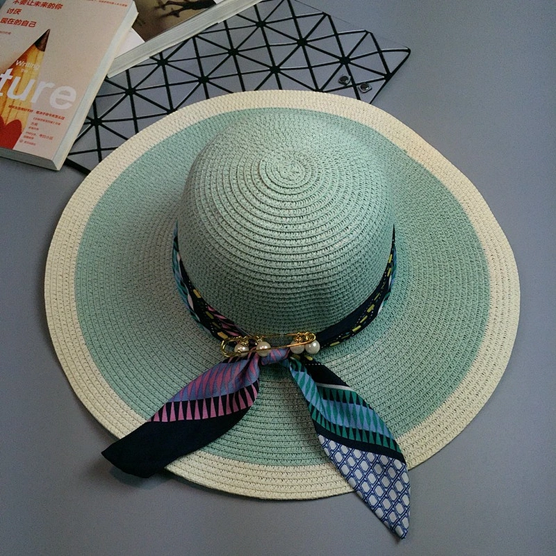 Natural custom school gift straw boater hat cheap wheat wide brim embroidery woman sex straw hat