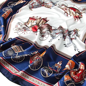 Spanish flamenco manton shawl plain viscose hijab satin silk scarf