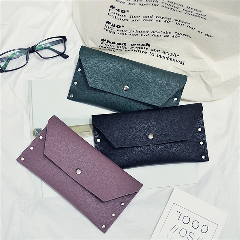 Natural PU Leather Wallet Women Useful Multi Card Wallets Cheap Long Wallet