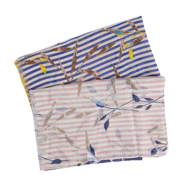 New design cute striped little fish shawl scarf