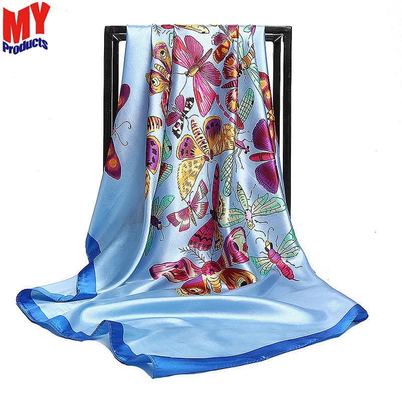 Pashmina shawls 45% silk 55% pashmina silk scarf 90*90 harry potter scarf