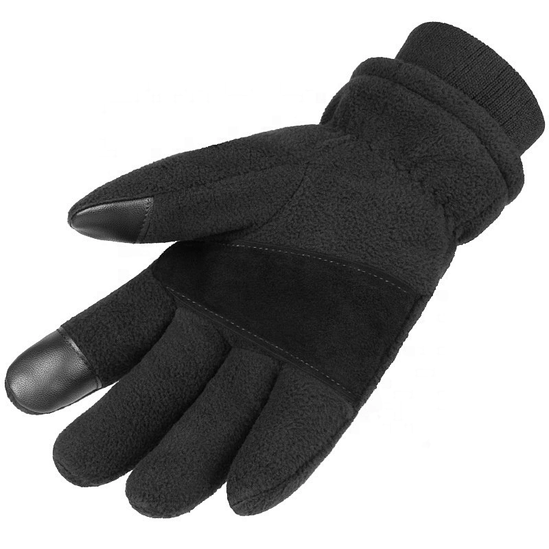 Unisex Touch Screen Phone Windproof Gloves Winter Warm Polar Fleece Gloves