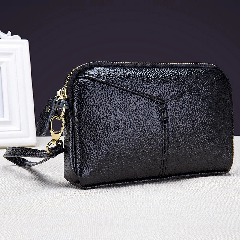 New Arrival Cow Leather Women Handbags Storage Bag Casual Clutch Wallet Bag For Women