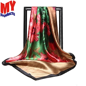 Malaysia head scarf 100 polyester scarf 2017 tartan plaid scarf