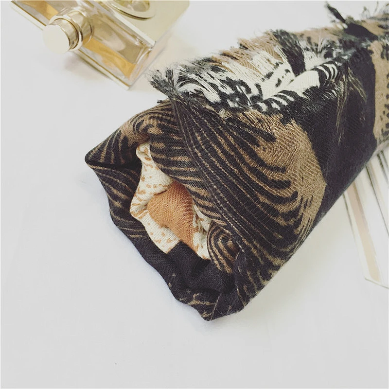 Wholesale Custom Fashion Scarf Digital Printed Women Hijab Scarf