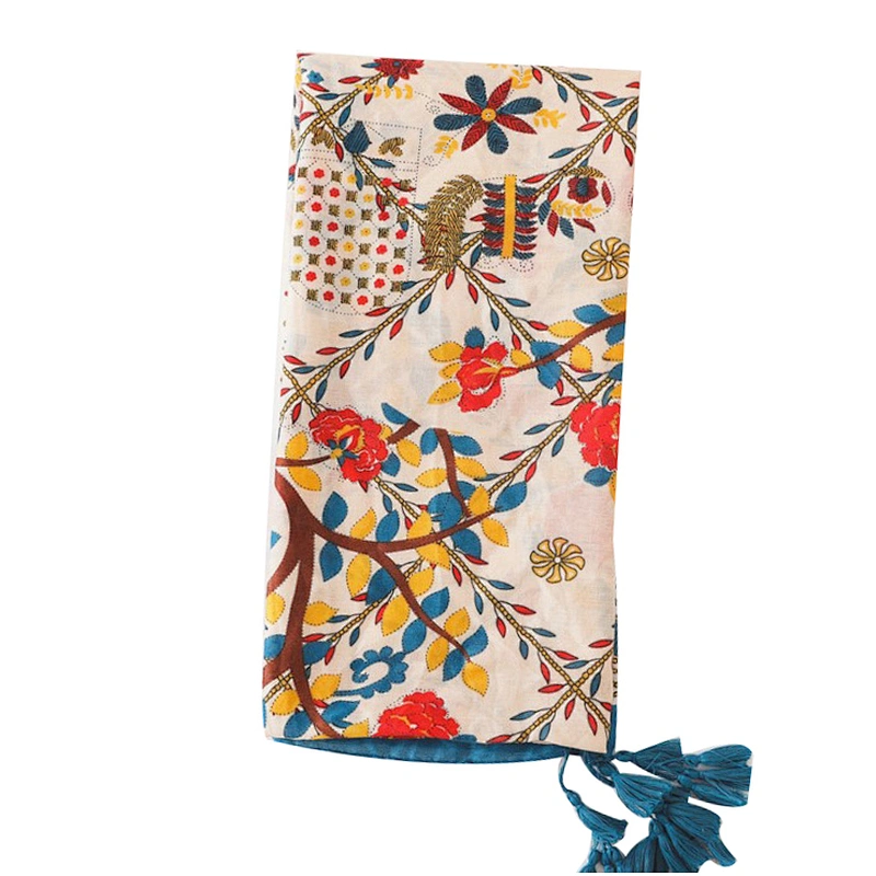 Spring and autumn fashion beach towel printed scarf