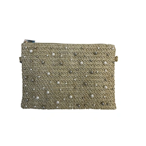 Wholesale Custom Logo women's Pearl Handbags Lady  Bag