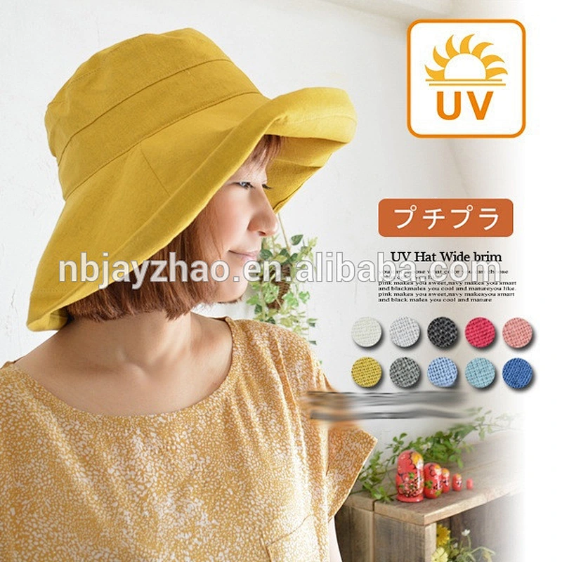 Japanese Folding Cap Uv Sunscreen Sun Hat Beanie Female Sun Hat