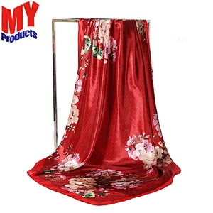 Scarf jewellery chiffon instant hijab butterfly printed scarf