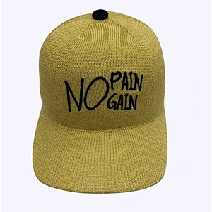 New Knitting Cap Charactristic Custom Letters Baseball Cap