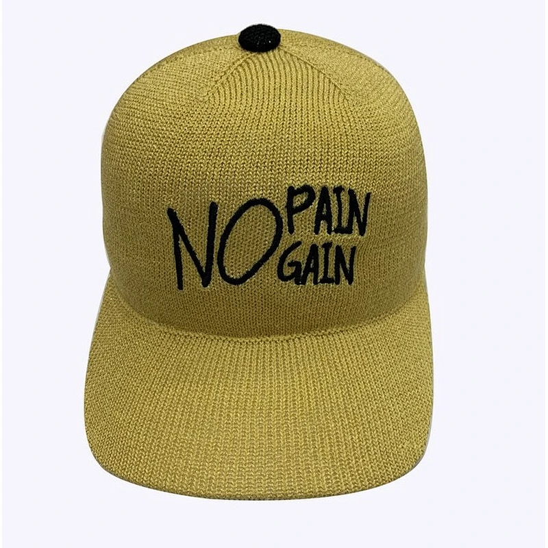 New Knitting Cap Charactristic Custom Letters Baseball Cap