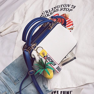 2019 Fashion Messenger Bags Women PU Leather Small Shoulder Bag And Handbag