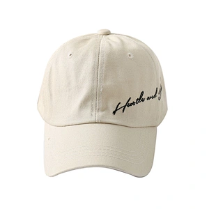 Classic Simple Letters Cap Lady Baseball Hat Cotton Sunshade Snapback hat