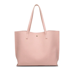 Hot Selling Women Tote Bag Genuine Leather Lady Hand Bag
