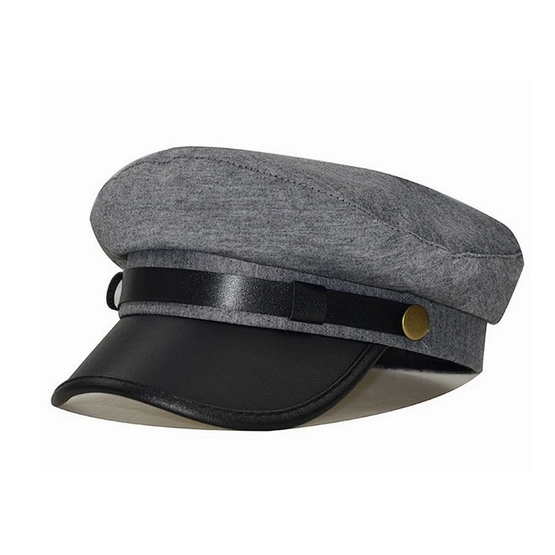Classic beret hat wholesale cotton wild breathable octagonal cap