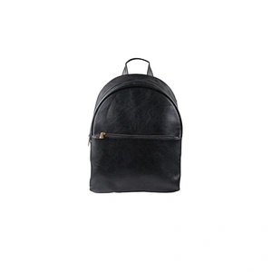 Wholesale Backpack School Bag Women Soft PU Leather Black Backpack