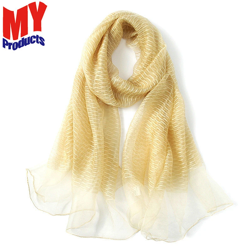Gold scarf pashmina shawl fancy shawl