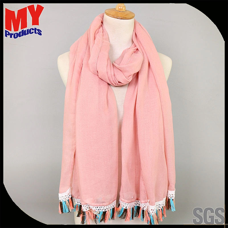 2018 New Style New Products On China Pashmina Scarf Girl Infinity Scarf Hand Embroidery Designs