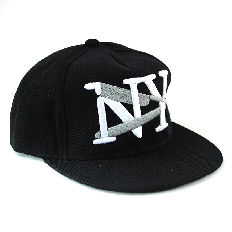 Factory Sales Custom Flat Bill Hip Hop Snapback Hat And Cap