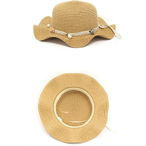 Wholesale summer custom smallsize children kids straw hat