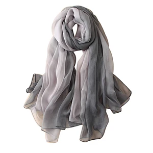 Wholesale China fashion spring scarves custom print silk scarf shawl