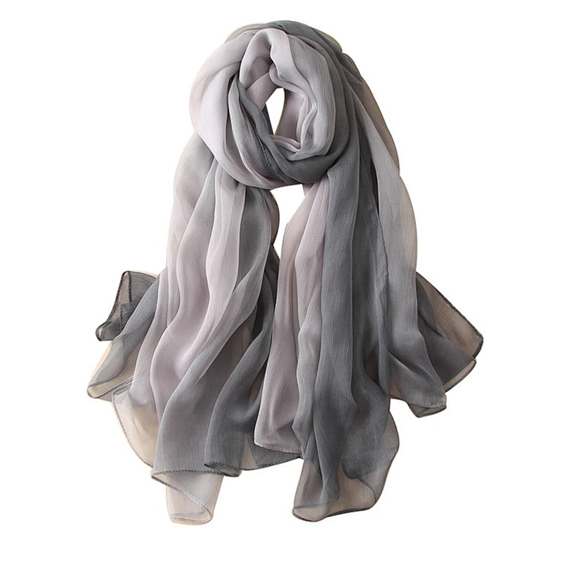 Wholesale China fashion spring scarves custom print silk scarf shawl