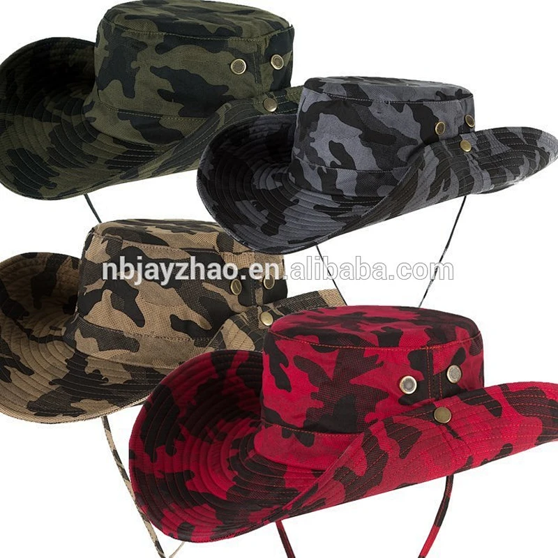 UV protection summer camouflage fisherman's cap