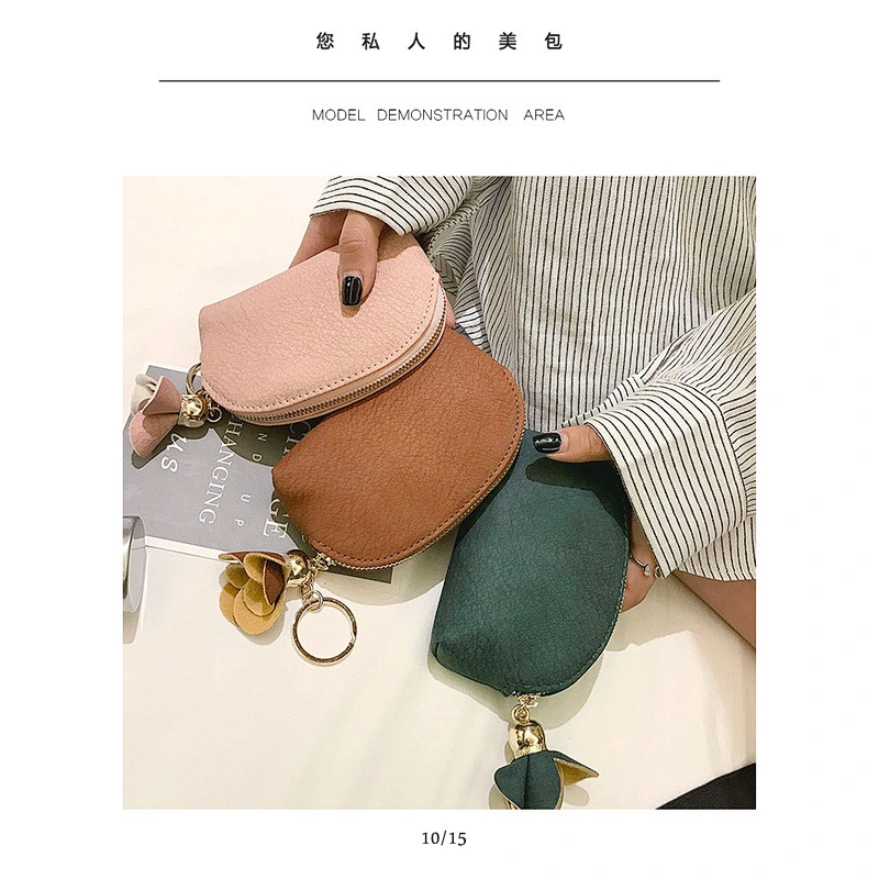 PU leather best selling artwork high quality personalized coin purse women and girl custom change purse