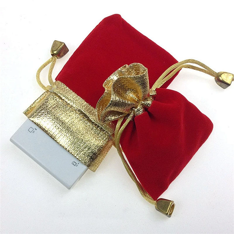 Factory Directly Jewelry Packaging Pouch Polyester Drawstring Gift Bags