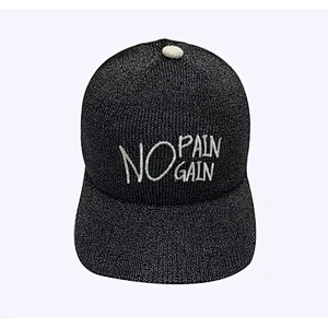 New Knitting Cap Charactristic Custom Letters Baseball Cap